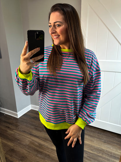 Neon Lights Pullover