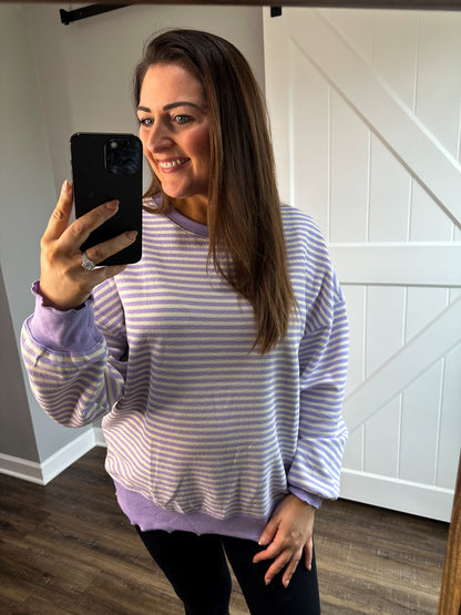 Pretty in Purple Pullover