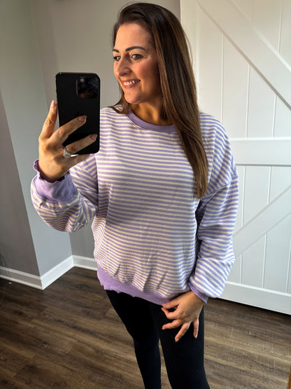 Pretty in Purple Pullover