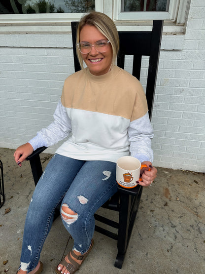 Iced Coffee Pullover