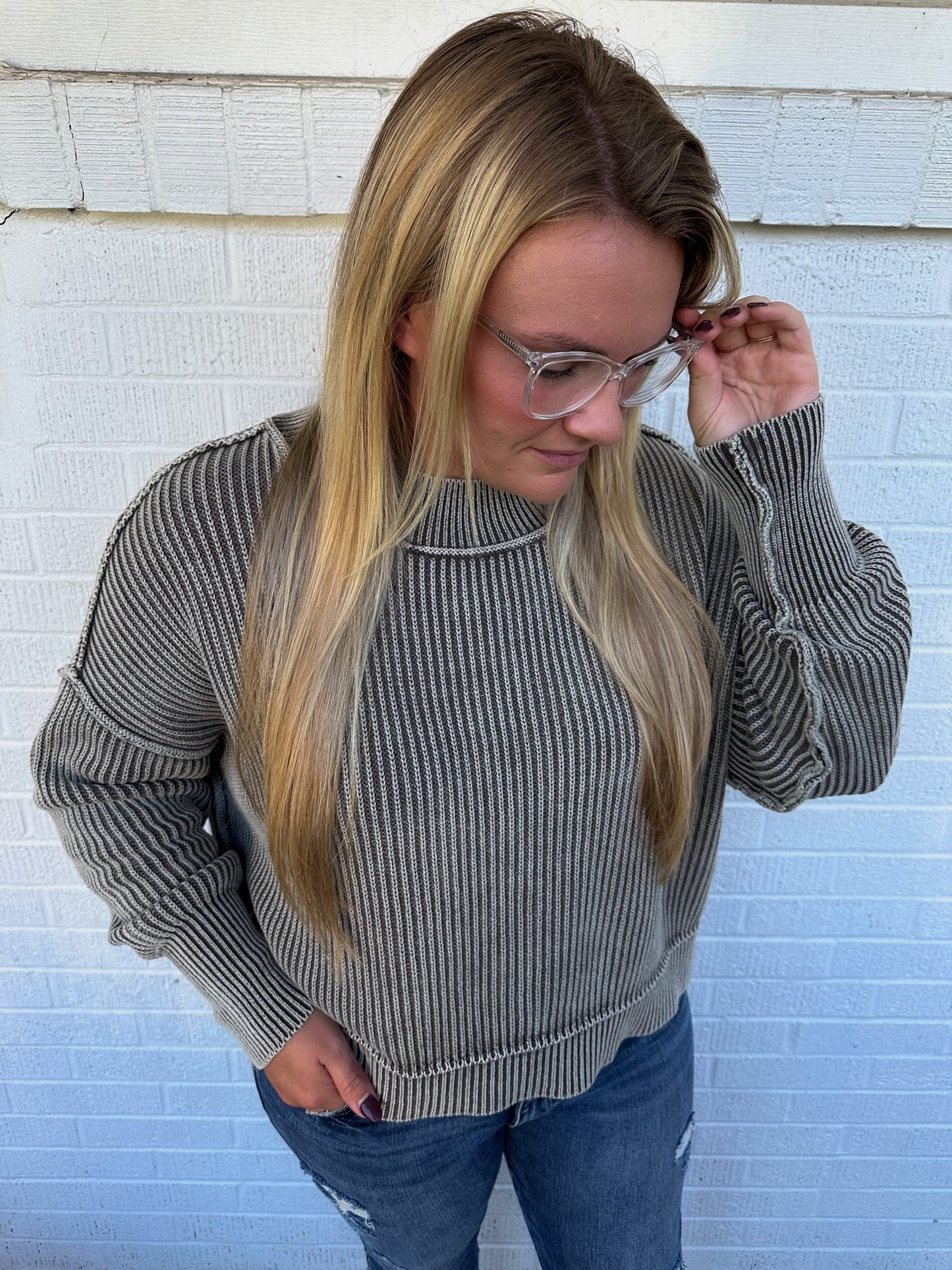 Caroline Cropped Sweater