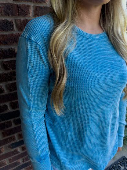 Lillie Waffle Long Sleeve